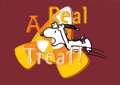 A real treat peanuts poster