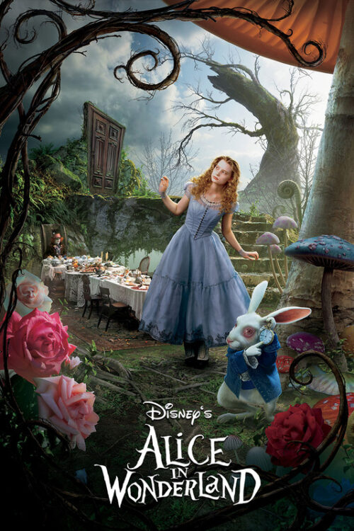 Alice In Wonderland 2010 Movie Poster