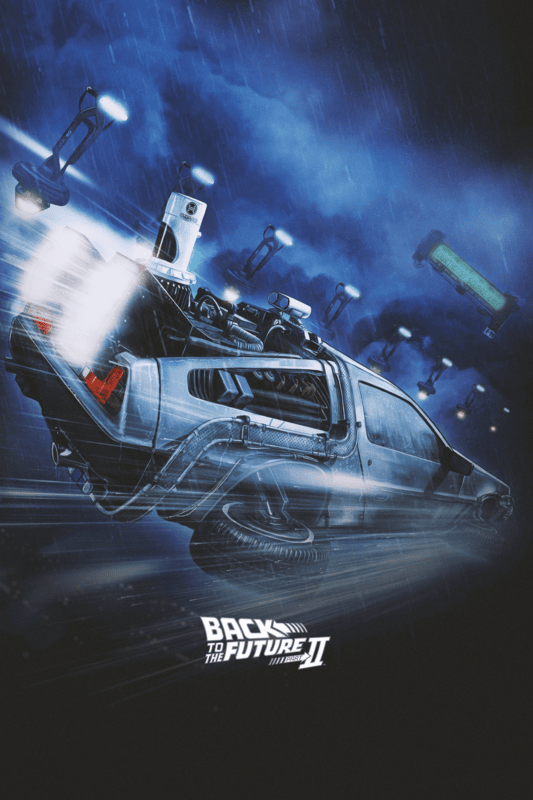 Back to the Future Part II (1989) Movie Poster