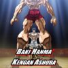 Baki Hanma X Kengan Ashura Anime & Manga Poster