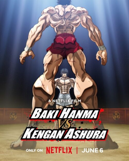 Baki Hanma X Kengan Ashura Anime & Manga Poster