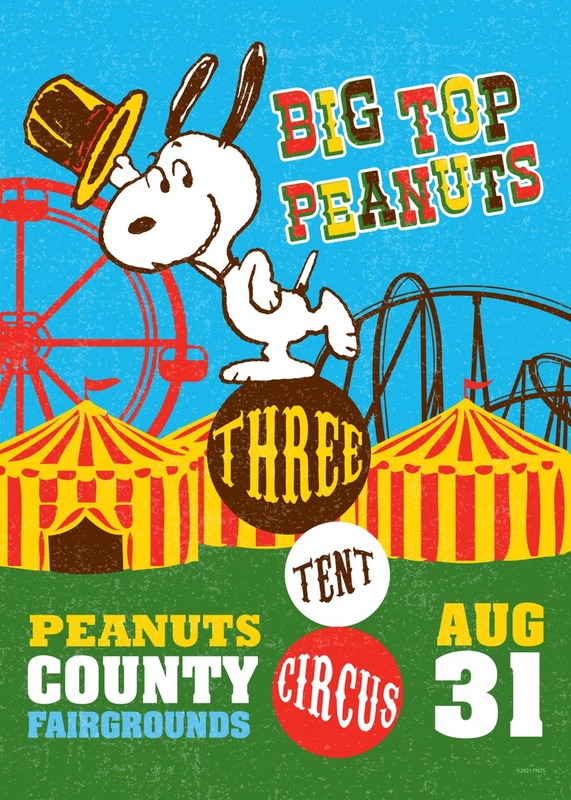 Big Top Peanuts Peanuts Poster