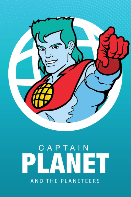 Captain Planet And The Planeteers Poster