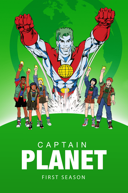 Captain Planet And The Planeteers 1990 Season Poster