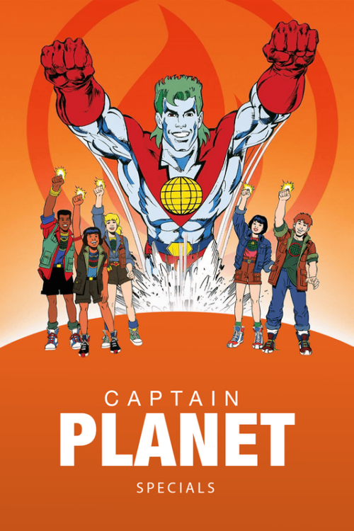 Captain Planet And The Planeteers 1990 Specials Poster