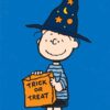 Charlie Wizard Halloween Peanuts Poster