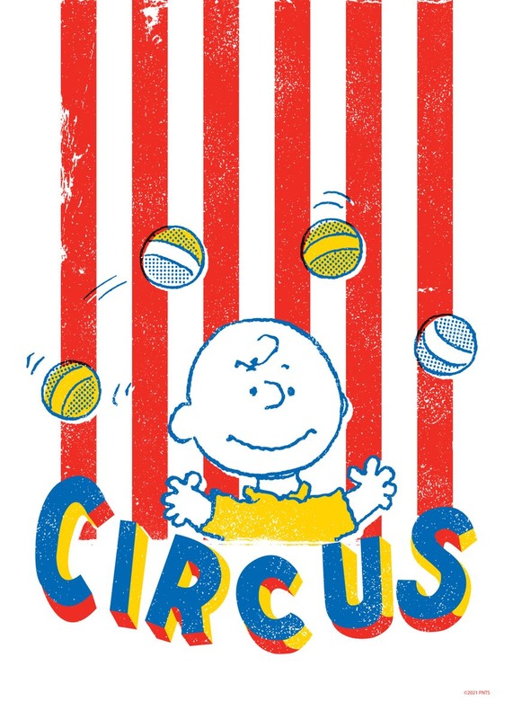 Charlies Circus Peanuts Poster