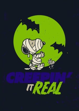 Creepin It Real Peanuts Poster