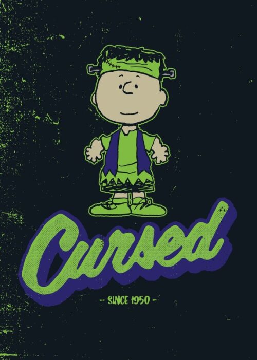 Cursed Since 1950 Peanuts Poster