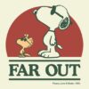 Far Out Peanuts Poster