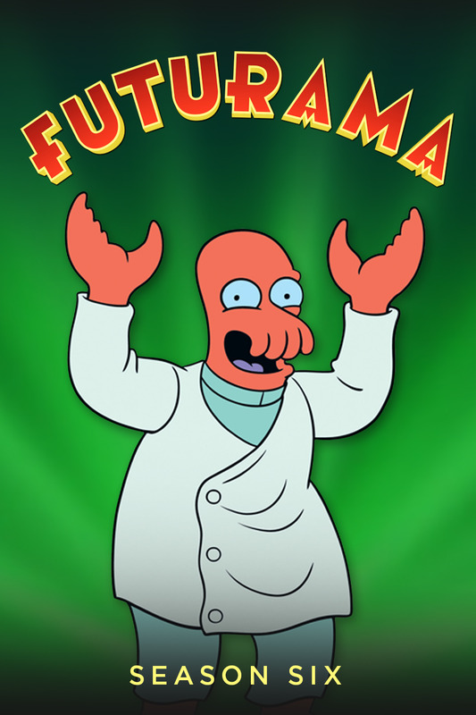 Futurama 1999 Season 6 TV Show Poster