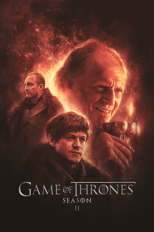 Game Of Thrones 2011 Season 2 Movie Poster