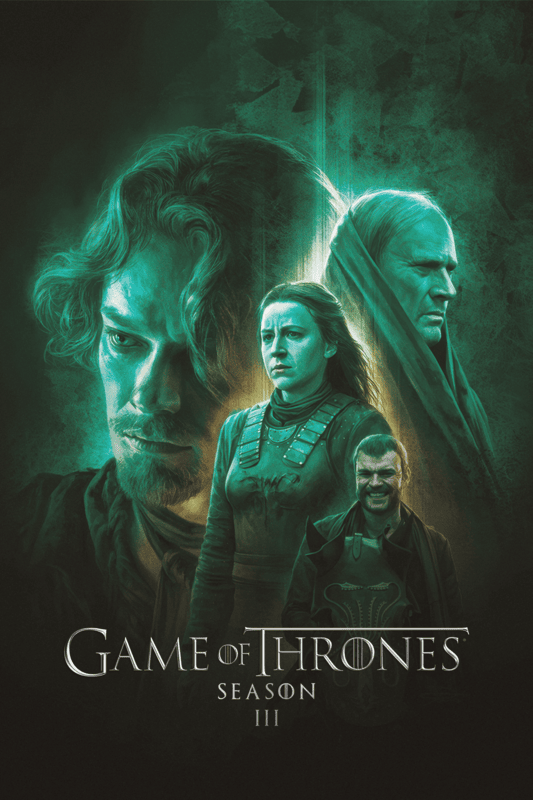 Game Of Thrones 2011 Season 3 Movie Poster