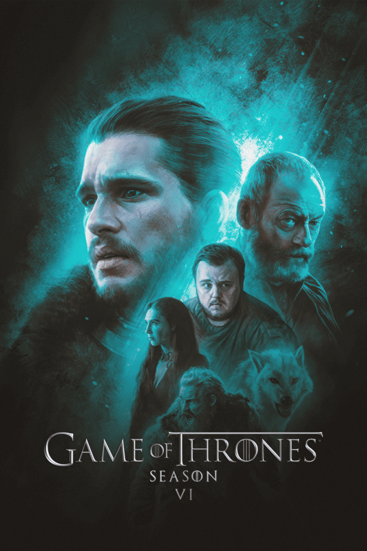 Game Of Thrones 2011 Season 6 Movie Poster