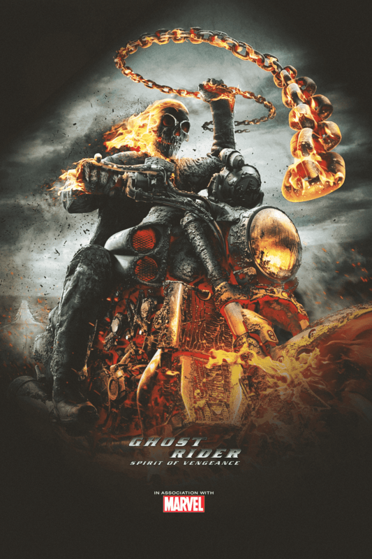 Ghost Rider Spirit Of Vengeance 2011 Movie Poster