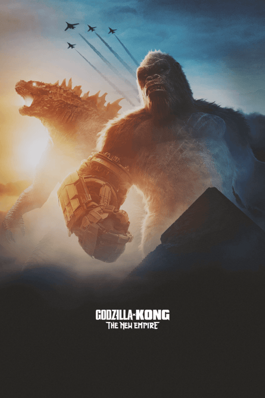 Godzilla X Kong The New Empire 2024 Movie Poster