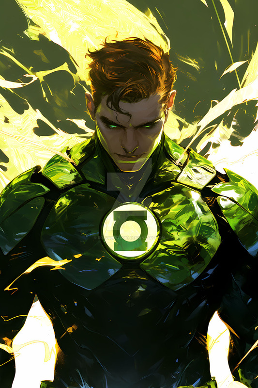 Green Lantern DC Comics Poster