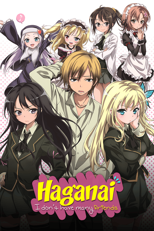 Haganai I Dont Have Many Friends Poster