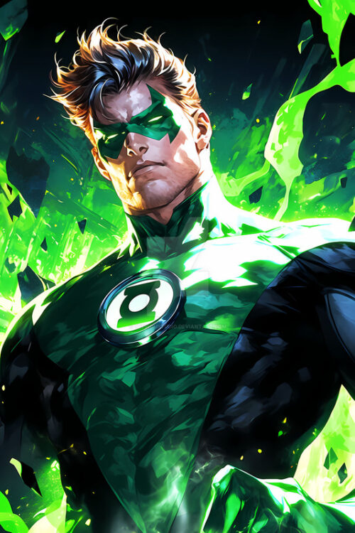 Hal Jordan Green Lantern Poster