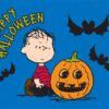 Happy Halloween Charlie Peanuts Poster