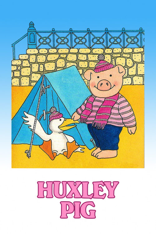 Huxley Pig 1989 Cartoon Poster