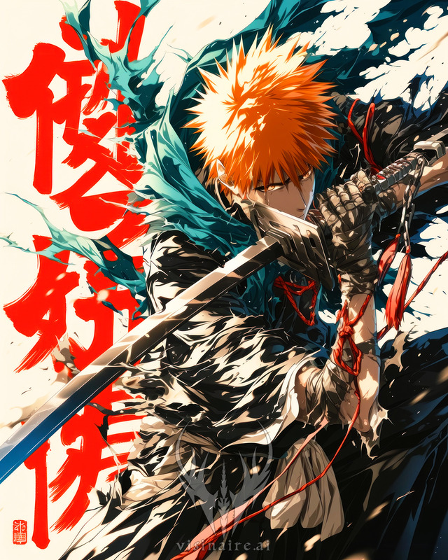 Ichigo Kurosaki Bleach Poster