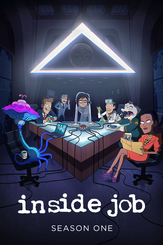 Inside Job 2021 Season 1 TV Show Poster