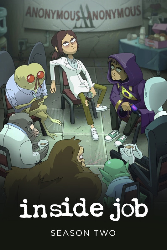 Inside Job 2021 Season 2 TV Show Poster