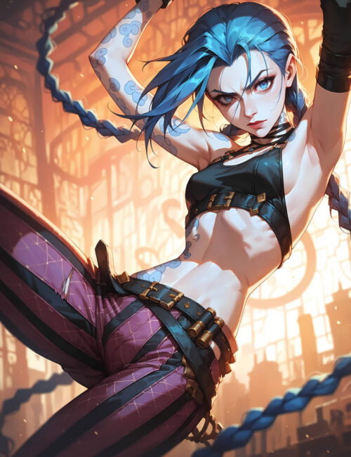 Jinx 007 Arcane Poster