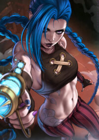 Jinx Mashup Arcane Poster