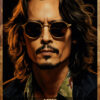 Johnny Depp Acting Poster