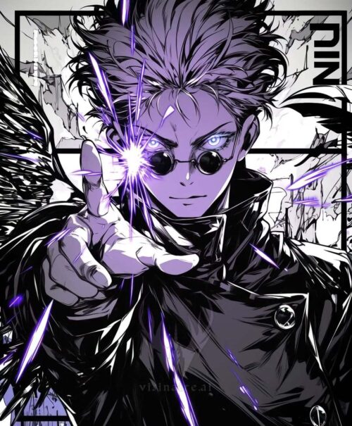 Jujutsu Kaisen Gojo Satoru Anime & Manga Poster