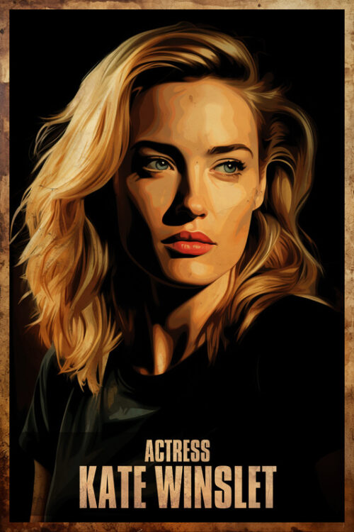 Kate Winslet Acting Poster