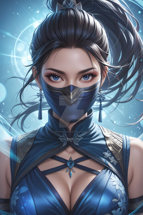 Kitana Mortal Kombat Poster