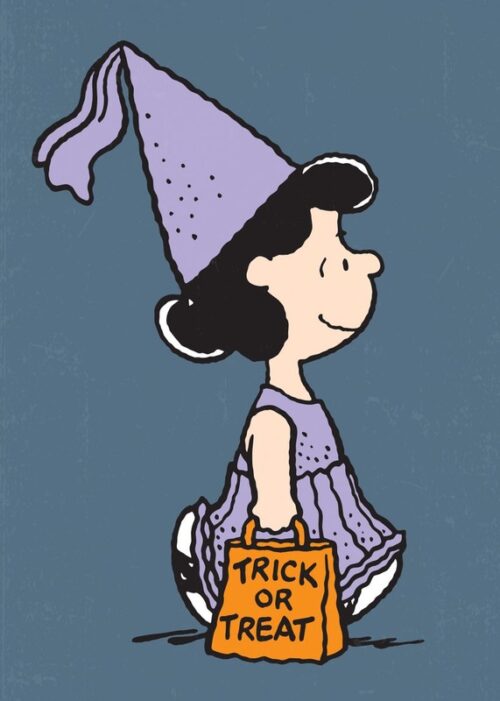 Lucy Fairy Halloween Peanuts Poster