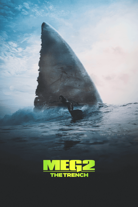 Meg 2 The Trench 2023 Movie Poster