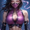 Mileena Mortal Kombat Poster