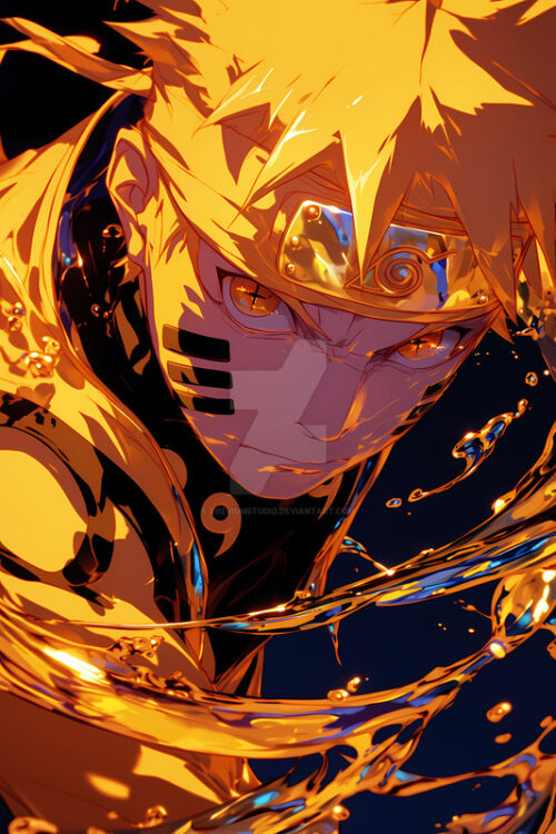 Naruto Chakra Mode Poster