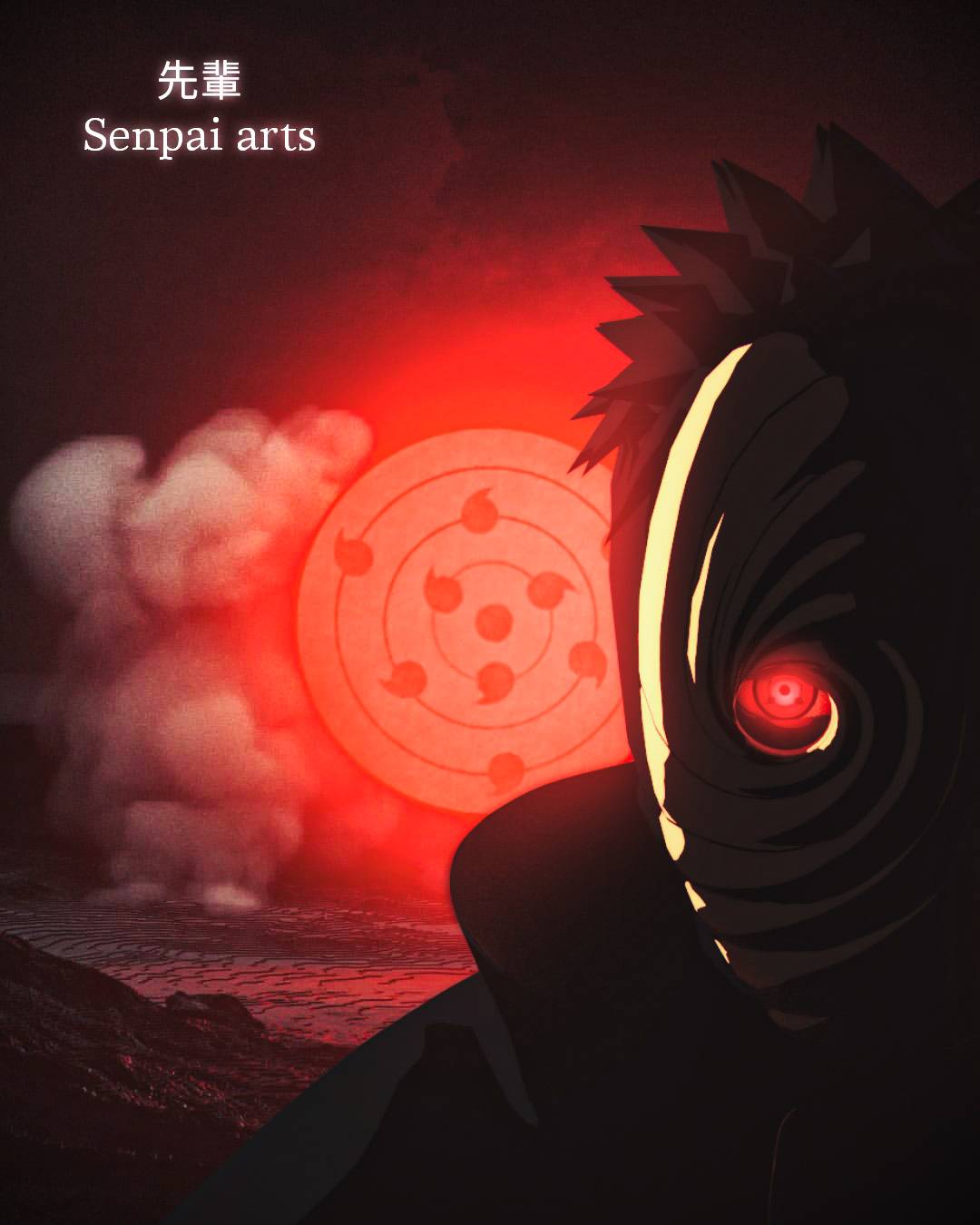 Obito Tsukuyumi Naruto Poster