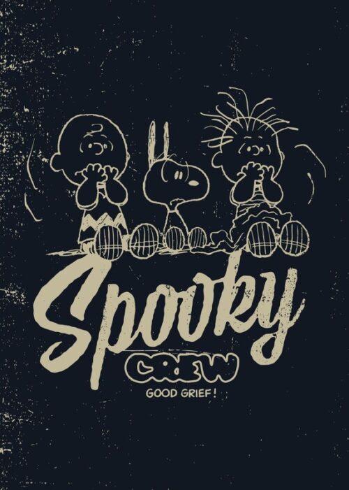 Peanuts Spooky Crew Peanuts Poster