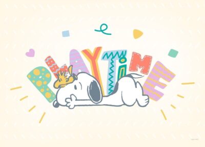Playtime peanuts poster