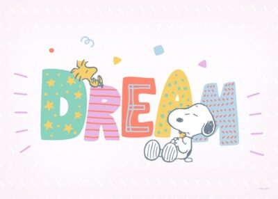 Playtime dream peanuts poster