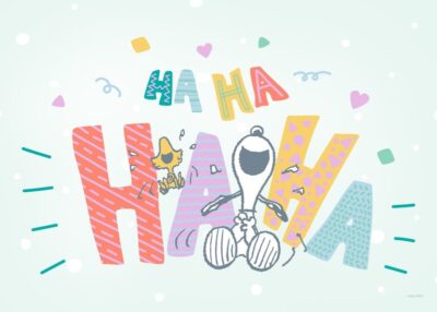Playtime haha peanuts poster