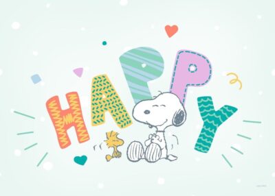 Playtime happy peanuts poster