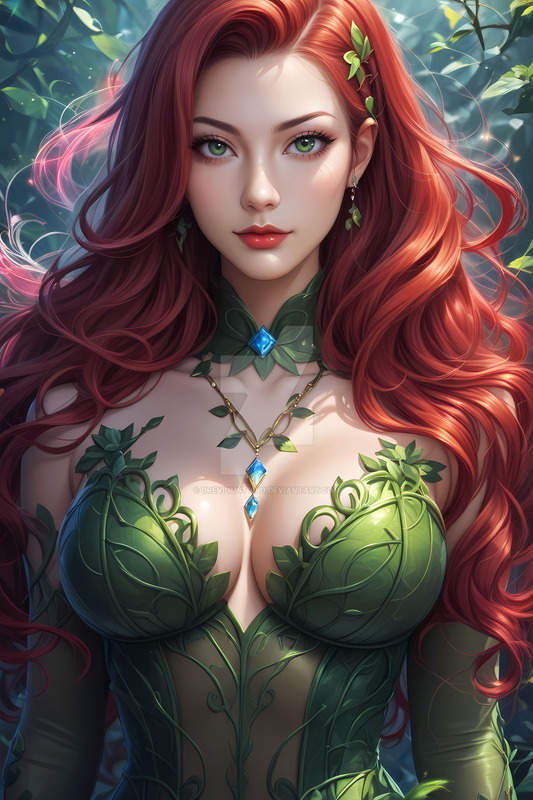 Poison Ivy DC Comics Poster