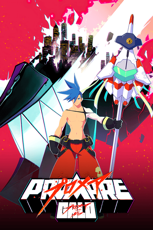 Promare Side Galo Poster