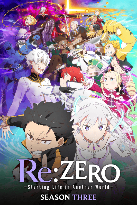 Re ZERO Starting Life In Another World 2016 Season Poster