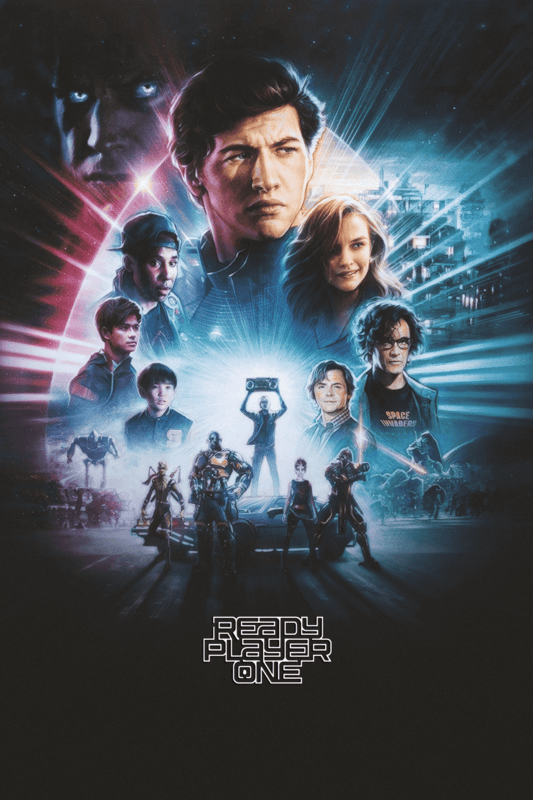 Ready Player One 2018 Movie Poster