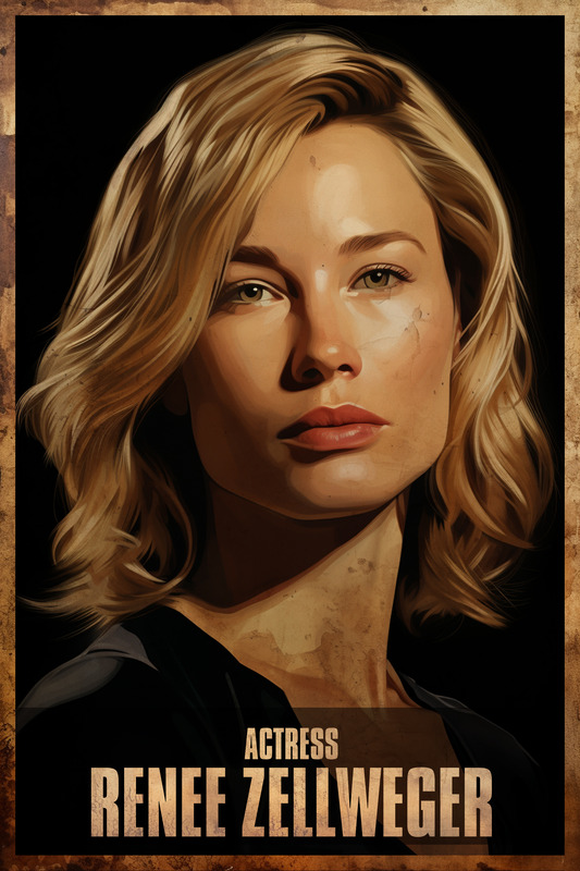 Renee Zellweger Acting Poster