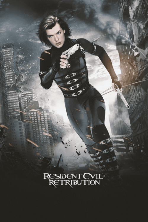 Resident Evil Retribution 2012 Movie Poster